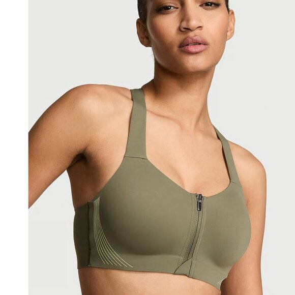 Victoria's Secret VSX Knockout Front Close Sports Bra Size 34C - Picture 1 of 7